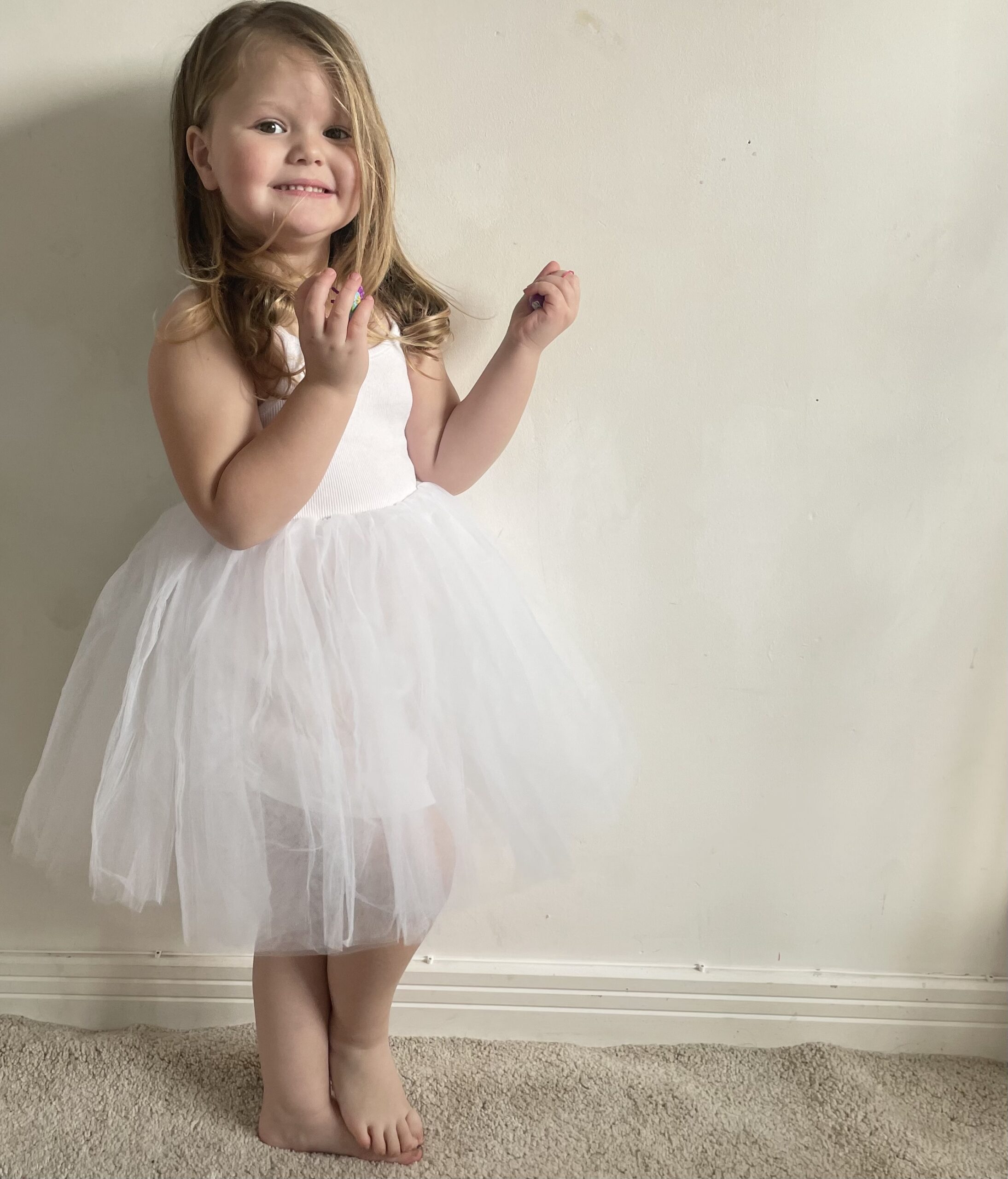 White Tutu Dress - Oh Dolly Sue